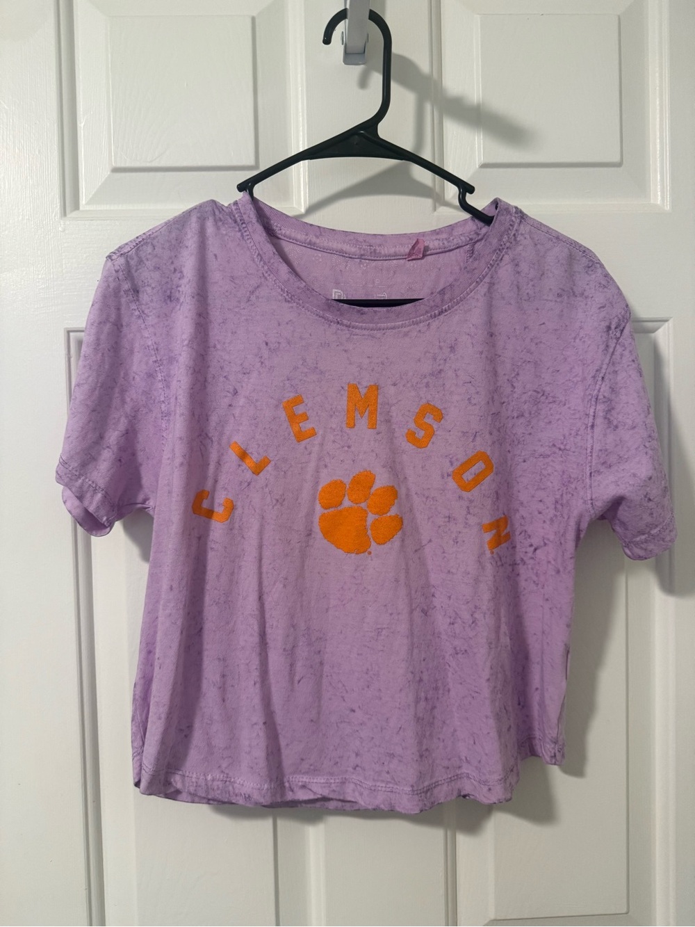 Clemson Purple Graphic Tee